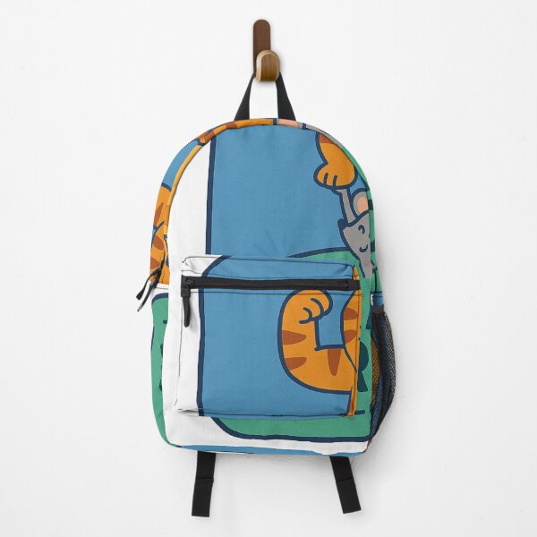 Item preview, Kids Positive Affirmation – "I Am Strong" Tiger & Mouse | Zelune designed and sold by Zelune.