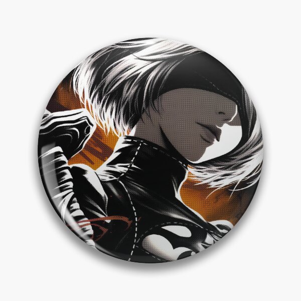 Item preview, 2B Nier Automata - Android Assassin Graphic Tee Design designed and sold by Senpaiwaves.
