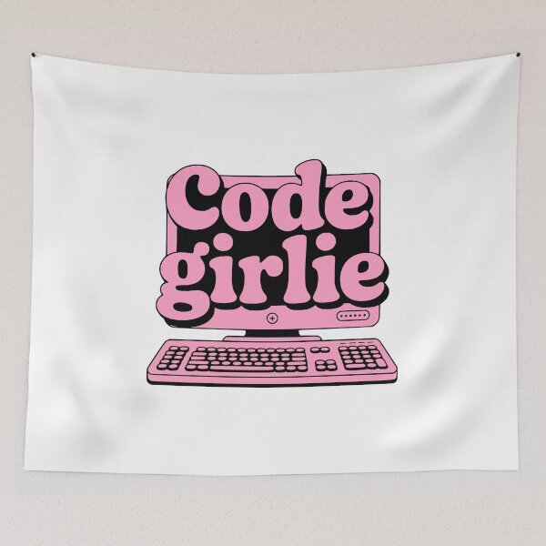 Item preview, Code Girlie! Pink Girl designed and sold by PMCreative.
