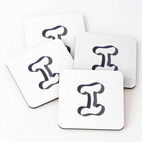 Item preview, Futuristic Ribbon Letter I – Futuristic Ribbon Alphabet designed and sold by uncoXab.