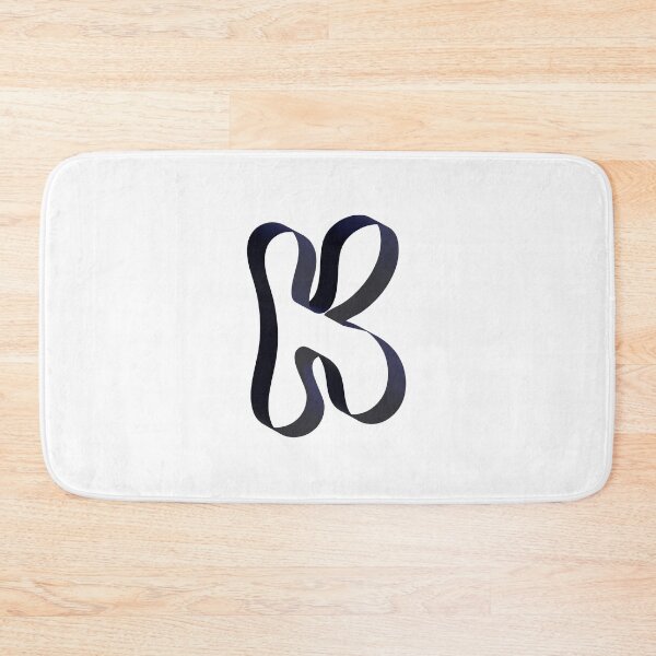 Item preview, Futuristic Ribbon Letter K – Futuristic Ribbon Alphabet designed and sold by uncoXab.