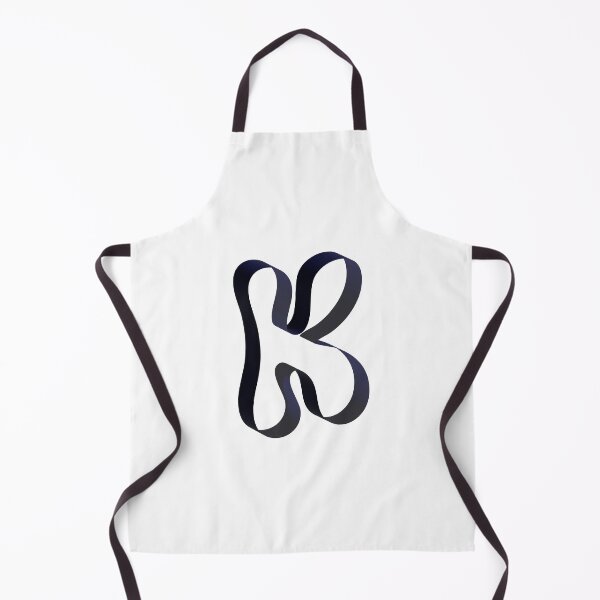 Item preview, Futuristic Ribbon Letter K – Futuristic Ribbon Alphabet designed and sold by uncoXab.