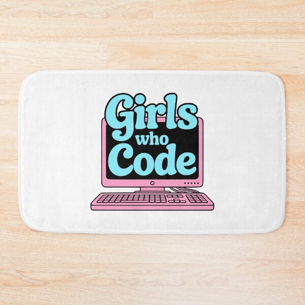 Item preview, Girls Who Code! Pink Girl designed and sold by PMCreative.