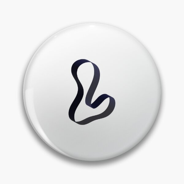 Item preview, Futuristic Ribbon Letter L – Futuristic Ribbon Alphabet designed and sold by uncoXab.