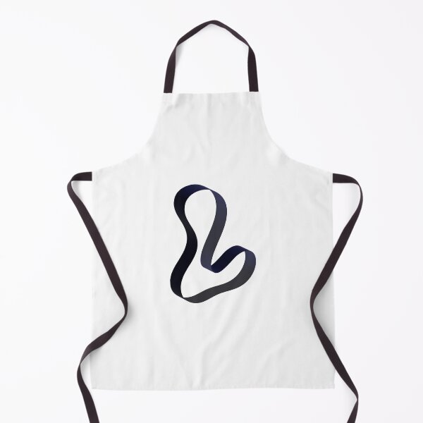 Item preview, Futuristic Ribbon Letter L – Futuristic Ribbon Alphabet designed and sold by uncoXab.