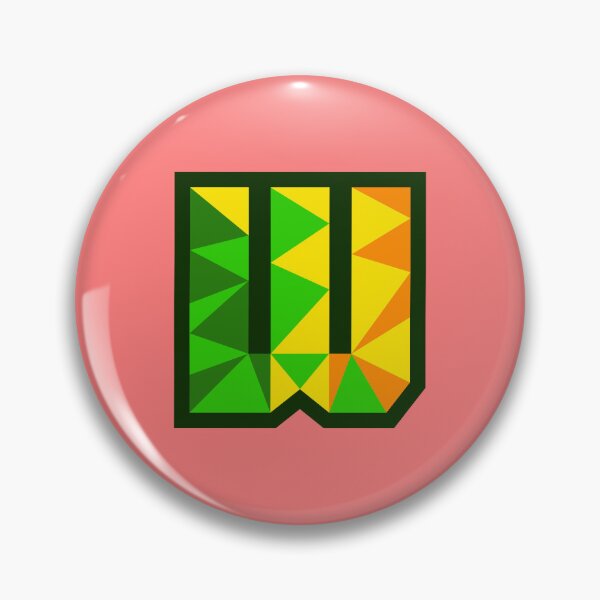 Item preview, My Type “W” Letter in Citrus Theme designed and sold by Artwork by Daniel Adams.