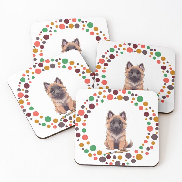 Item preview, Celebrate Dot Day with My Tervuren | Colorful Dog Art  designed and sold by The Real Life Symphony.