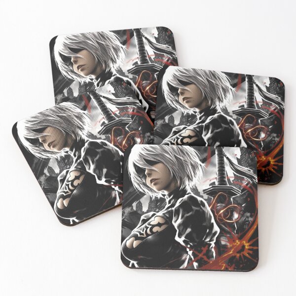 Item preview, 2B Nier Automata - Android Assassin Graphic Tee Design designed and sold by Senpaiwaves.