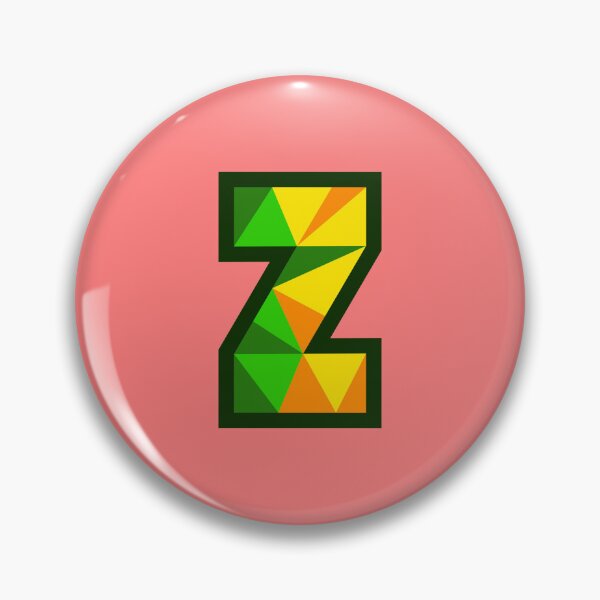 Item preview, My Type “Z” Letter in Citrus Theme designed and sold by Artwork by Daniel Adams.