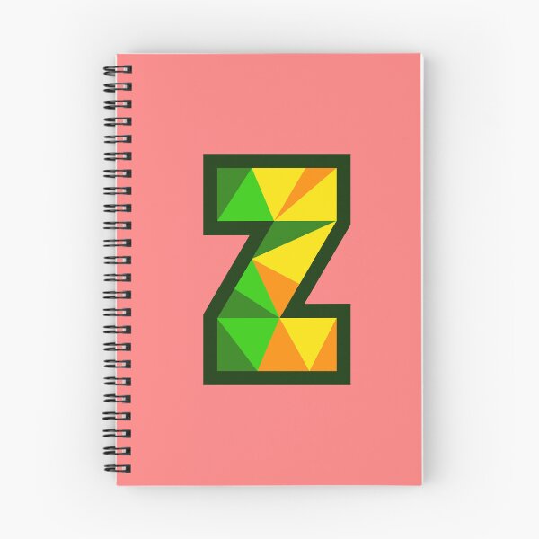 Item preview, My Type “Z” Letter in Citrus Theme designed and sold by Artwork by Daniel Adams.