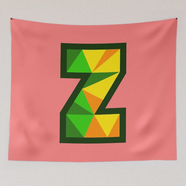 Item preview, My Type “Z” Letter in Citrus Theme designed and sold by Artwork by Daniel Adams.