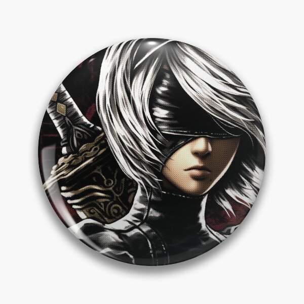 Item preview, 2B Nier Automata - Android Assassin Graphic Tee Design designed and sold by Senpaiwaves.