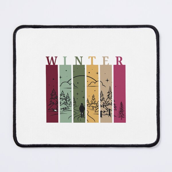 Item preview, Winter Forest Walk Retro Landscape hoodie/sweater– Scenic Adventure designed and sold by LUMA HOUSE.