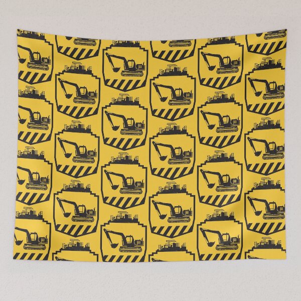 Item preview, Excavator Tractor construction site designed and sold by studio838.