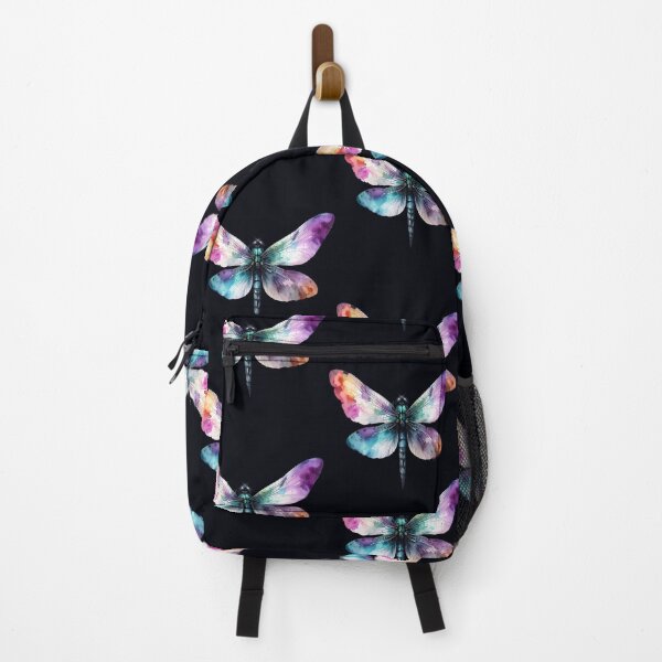 Item preview, Watercolor dragonfly bright colors designed and sold by LiskoDesign.