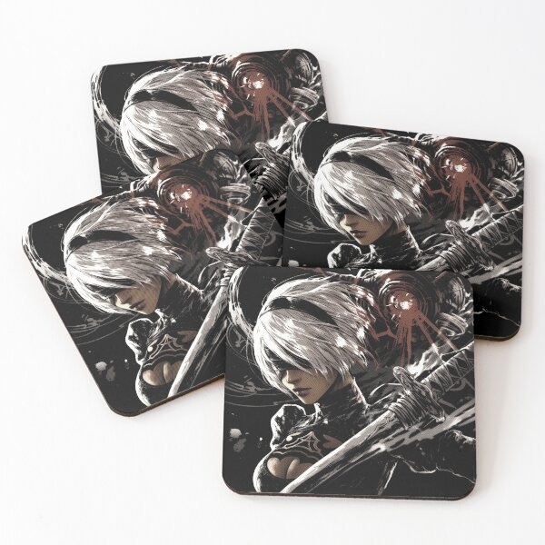 Item preview, 2B Nier Automata - Android Assassin Graphic Tee Design designed and sold by Senpaiwaves.