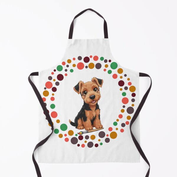 Item preview, Celebrate Dot Day with My Welsh Terrier | Colorful Dog Art designed and sold by The Real Life Symphony.