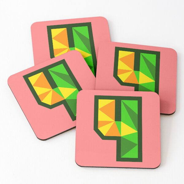 Item preview, My Type “4” Number in Citrus Theme designed and sold by Artwork by Daniel Adams.
