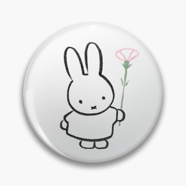 Item preview, miffy pink carnation designed and sold by cam <3.