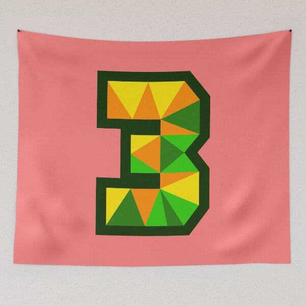 Item preview, My Type “3” Number in Citrus Theme designed and sold by Artwork by Daniel Adams.