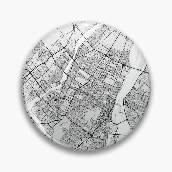 Item preview, Montreal City Map of Quebec, Canada - Light designed and sold by deMAP.