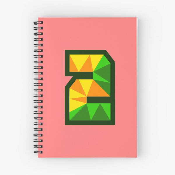 Item preview, My Type “2” Number in Citrus Theme designed and sold by Artwork by Daniel Adams.