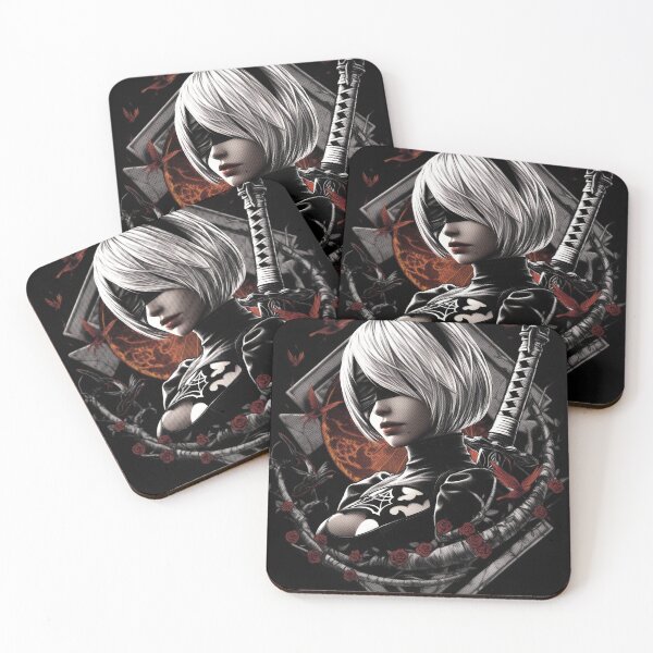 Item preview, 2B Nier Automata - Android Assassin Graphic Tee Design designed and sold by Senpaiwaves.