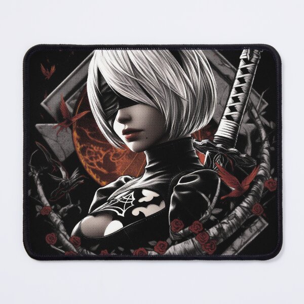 Item preview, 2B Nier Automata - Android Assassin Graphic Tee Design designed and sold by Senpaiwaves.