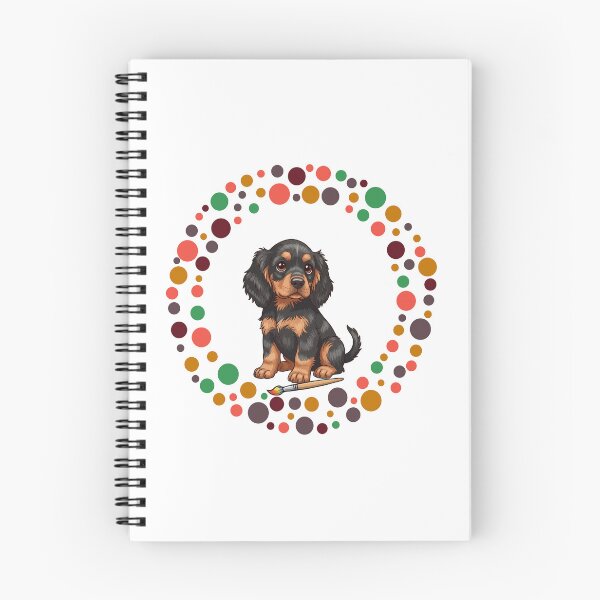 Item preview, Celebrate Dot Day with My Gordon Setter | Colorful Dog Art  designed and sold by The Real Life Symphony.