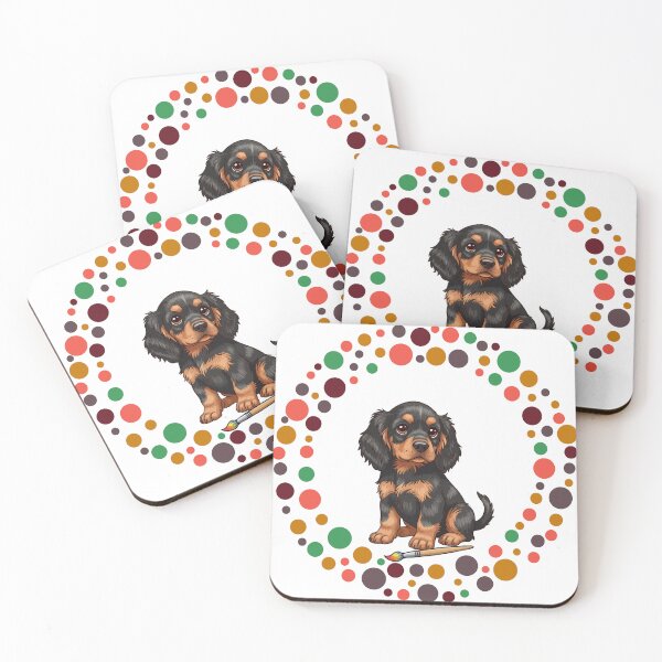 Item preview, Celebrate Dot Day with My Gordon Setter | Colorful Dog Art  designed and sold by The Real Life Symphony.
