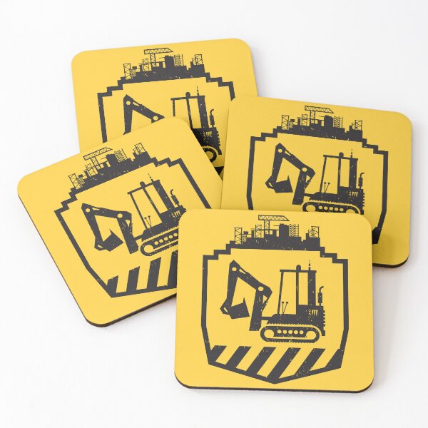 Item preview, Excavator Tractor construction site designed and sold by studio838.