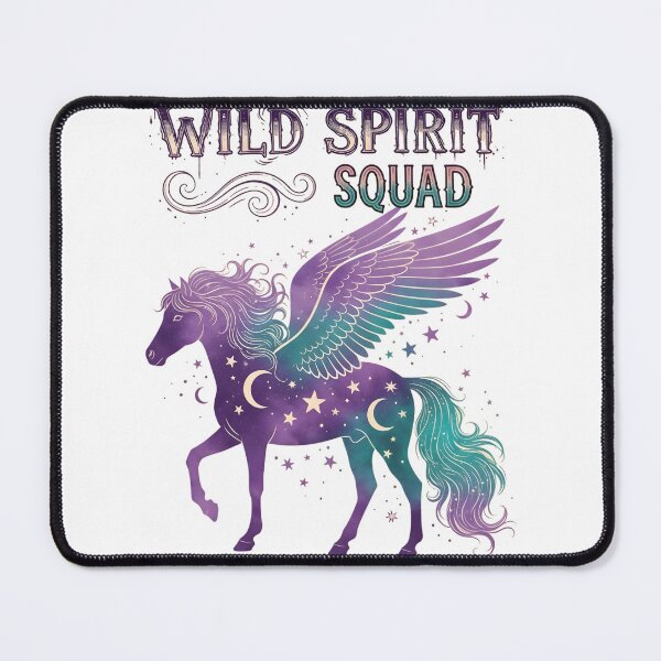 Item preview, Wild Spirit Squad Art | Mystical Pegasus Galaxy Digital Download designed and sold by AnnDesignStudio.