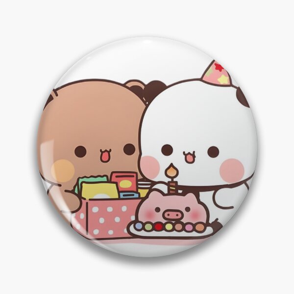 Item preview, Bubu Dudu Birthday Panda And Brownie Bear True Love Couple 2026 designed and sold by DaresToDream.