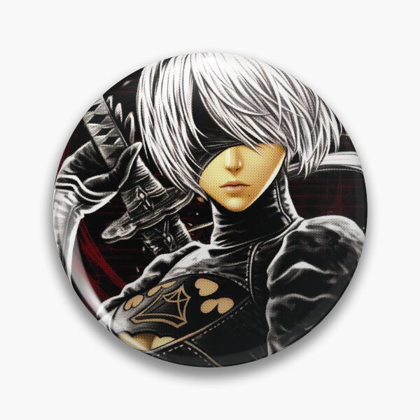 Item preview, 2B Nier Automata - Android Assassin Graphic Tee Design designed and sold by Senpaiwaves.