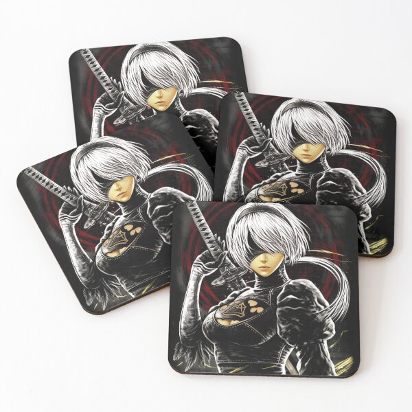 Item preview, 2B Nier Automata - Android Assassin Graphic Tee Design designed and sold by Senpaiwaves.