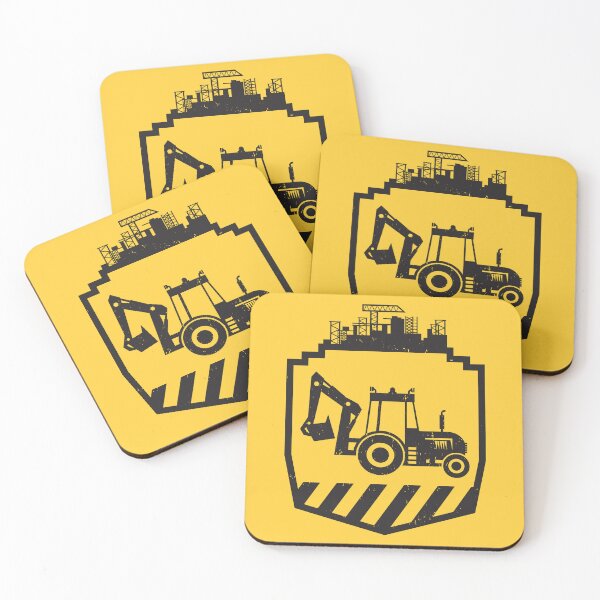 Item preview, Excavator Tractor construction site designed and sold by studio838.