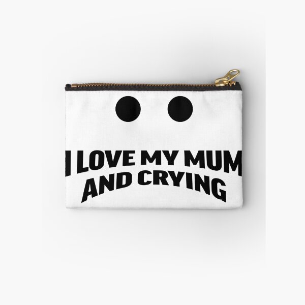 Item preview, I Love My Mum And Crying – Tear-Drop Icon Energy designed and sold by PinkeyStickey.