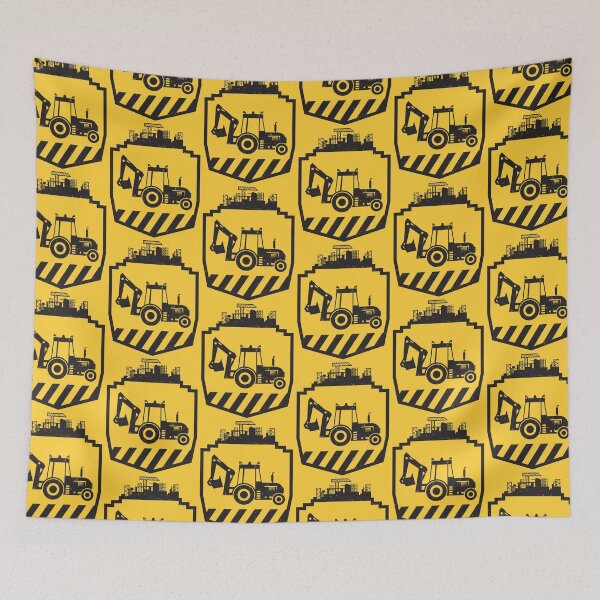 Item preview, Excavator Tractor construction site designed and sold by studio838.