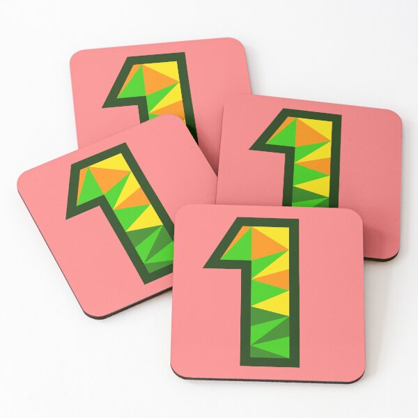 Item preview, My Type “1” Number in Citrus Theme designed and sold by Artwork by Daniel Adams.