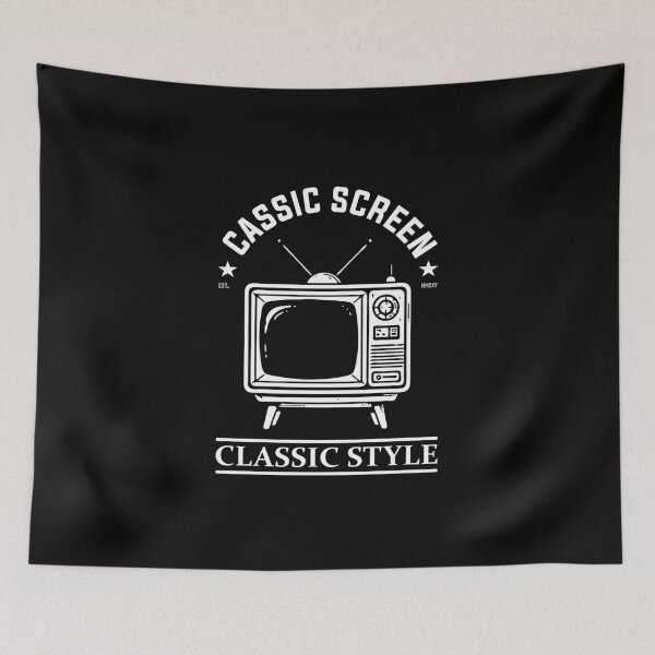 Item preview, Retro TV Design – Classic Style designed and sold by RetroMaritalArt.
