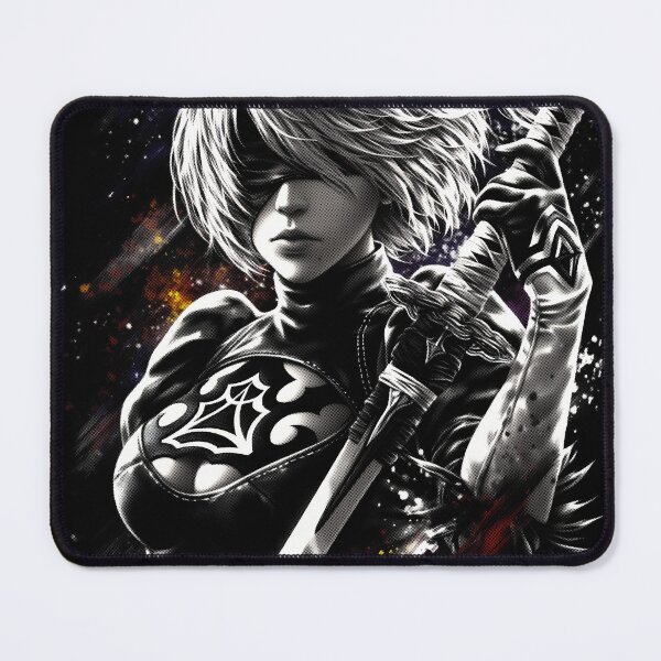 Item preview, 2B Nier Automata - Android Assassin Graphic Tee Design designed and sold by Senpaiwaves.