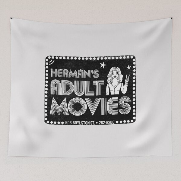 Item preview, Vintage Boston Adult Movie Resource designed and sold by Kujo Dangerous Vintage.