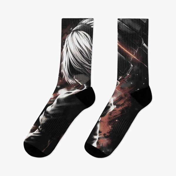 Item preview, 2B Nier Automata - Android Assassin Graphic Tee Design designed and sold by Senpaiwaves.