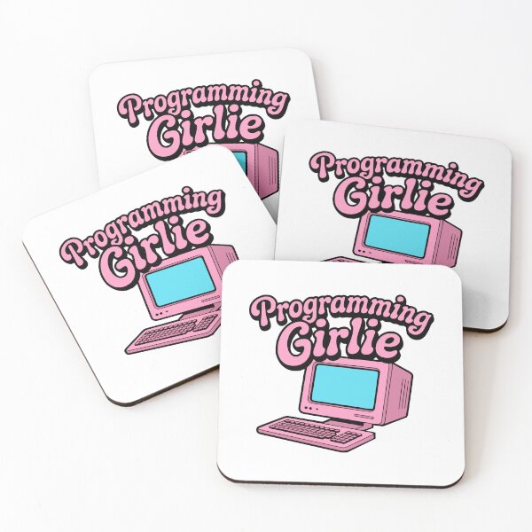 Item preview, Programming Girlie! Pink Girls Who Code designed and sold by PMCreative.
