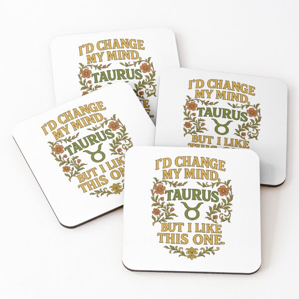 Item preview, Taurus “I’d change my mind, but I like this one.” Art Nouveau T-Shirt | Funny Astrology Tee designed and sold by MySpiritTravels.