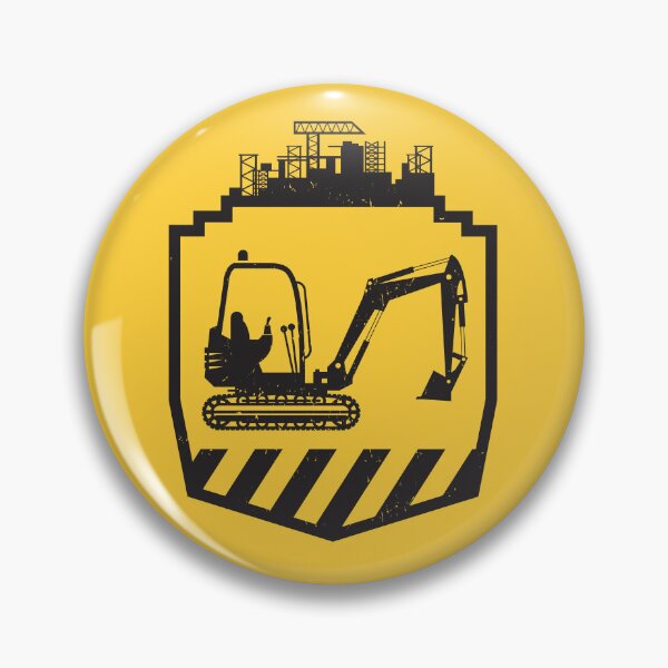 Item preview, Excavator Tractor construction site designed and sold by studio838.