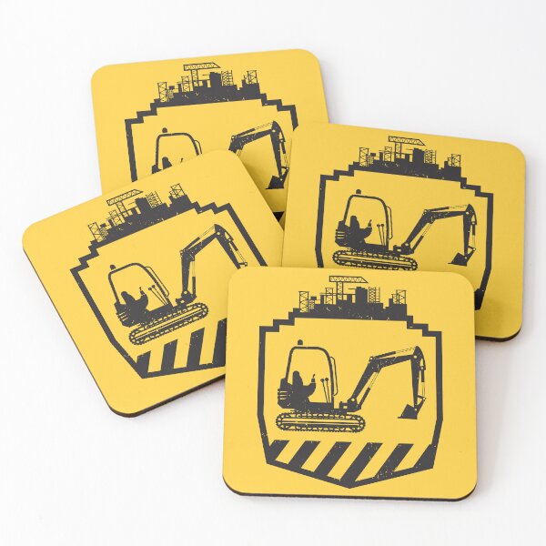 Item preview, Excavator Tractor construction site designed and sold by studio838.