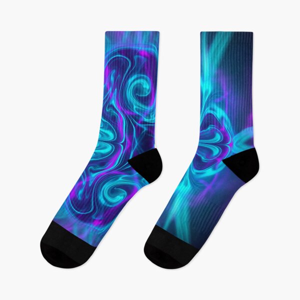 Item preview, Digital Essence: Virtual Neon Pattern designed and sold by ABSTRACT ENERGY.