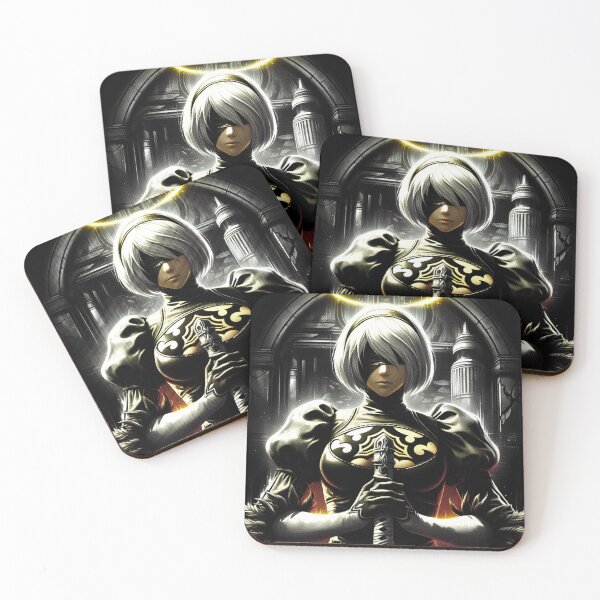Item preview, 2B Nier Automata - Android Assassin Graphic Tee Design designed and sold by Senpaiwaves.