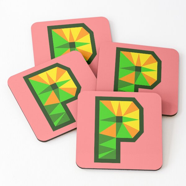 Item preview, My Type “P” Letter in Citrus Theme designed and sold by Artwork by Daniel Adams.